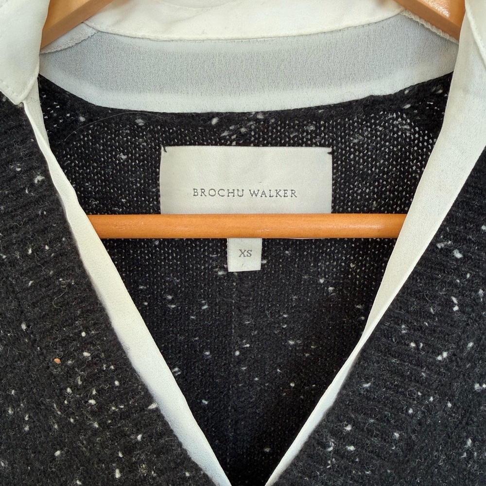 Brochu Walker The Looker Layered V Neck Sweater